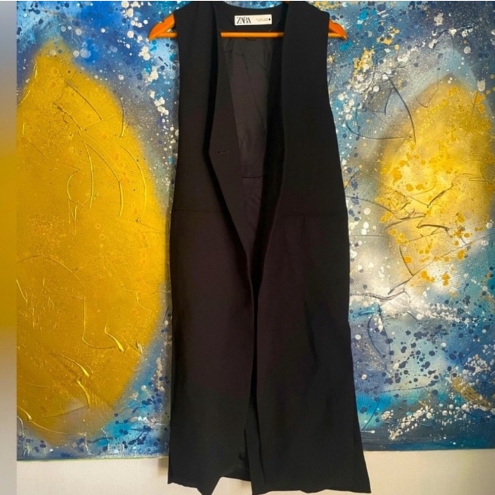 Zara dress vest black Size ~ Small